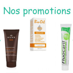 Nos promotions