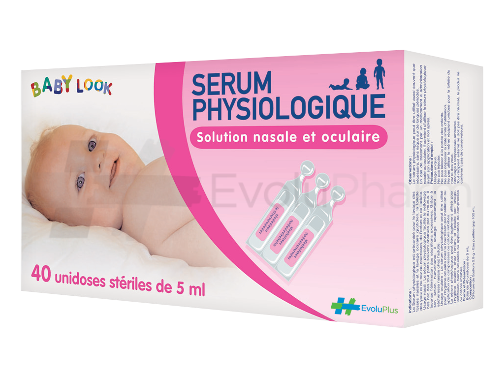 PHY BéBé SéRUM PHYSIOLOGIQUE 20*5ML