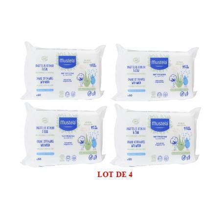 MUSTELA LINGETTES NETTOYANTES X60